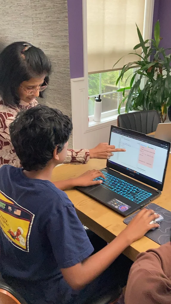 Weekly coding class